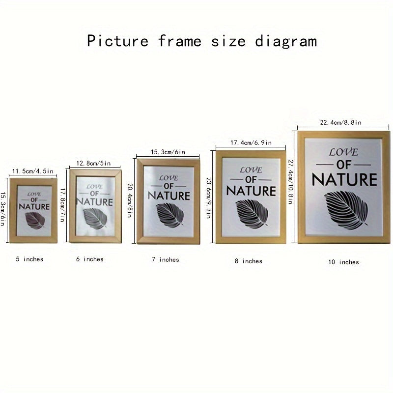 Iris | Conjunto de Molduras para Fotos | 11 Peças, Estilo Clássico, Sem Furos | Decoração Sala