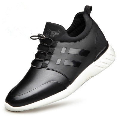 Sapatos Ortopédicos Masculinos Couro com Suporte de Arco