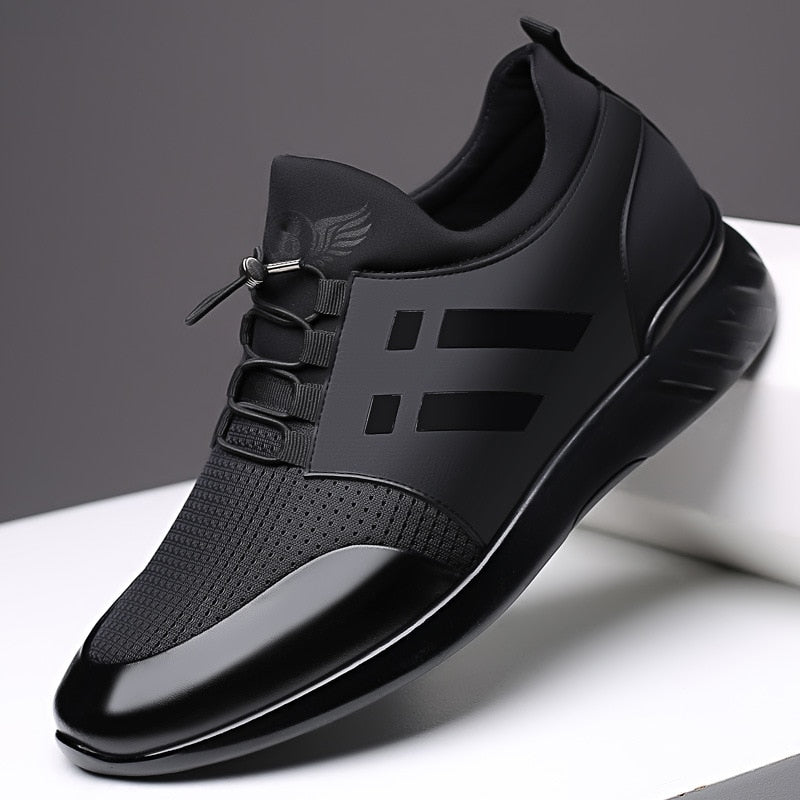 Sapatos Ortopédicos Masculinos Couro com Suporte de Arco