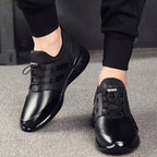 Sapatos Ortopédicos Masculinos Couro com Suporte de Arco