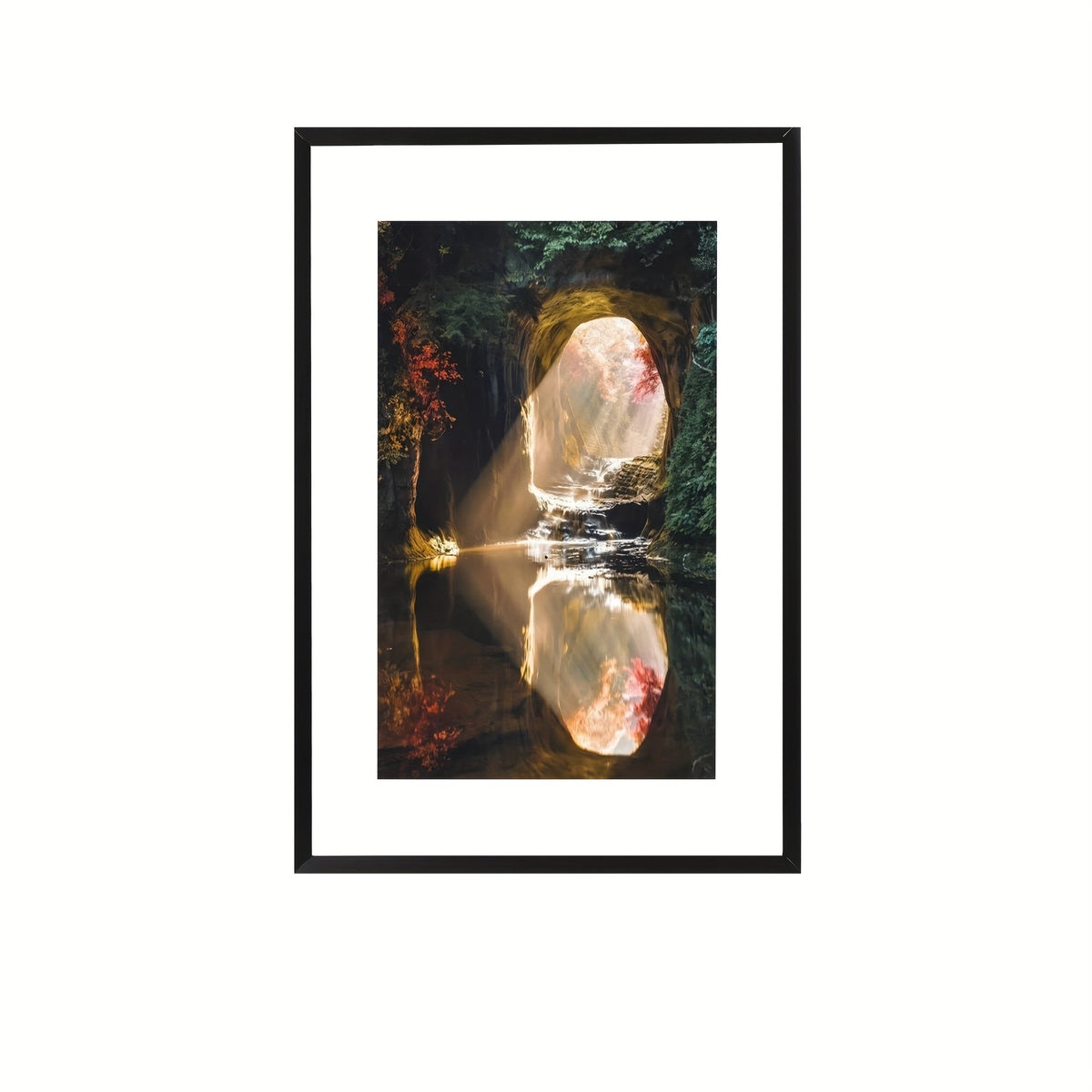 Xena | Moldura para Foto | Decoração de Parede e Mesa, Preta | 1 ou 3 Peças