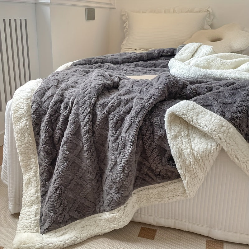 Aria | Manta de Velo Reversível para Sofá e Cama