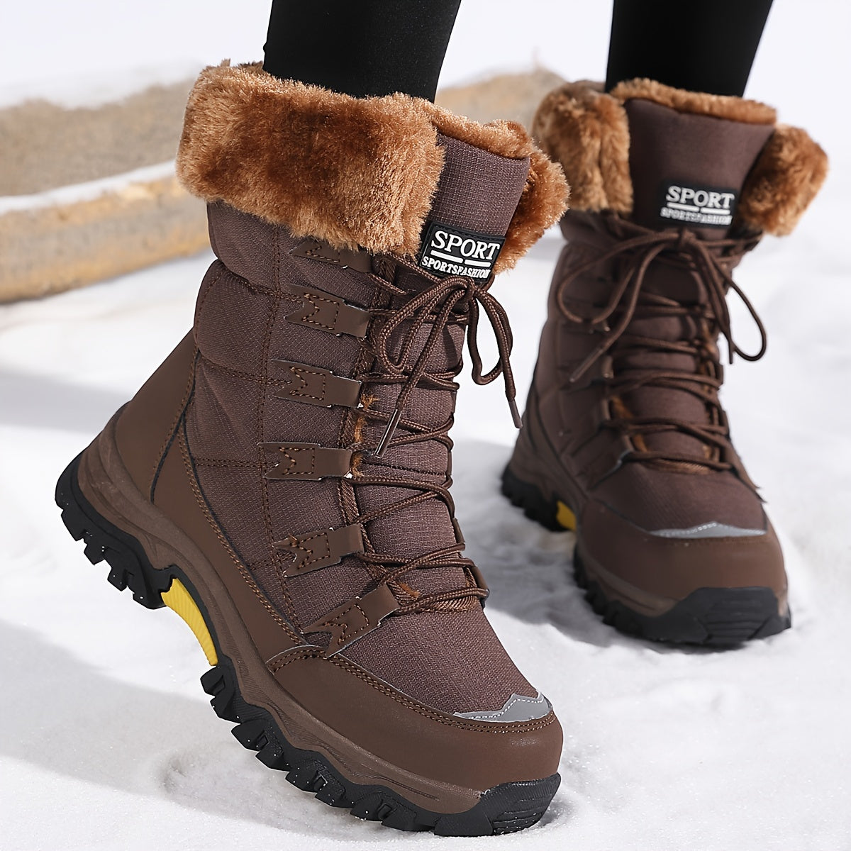 Greta | Botas de Inverno Femininas Impermeáveis Forradas