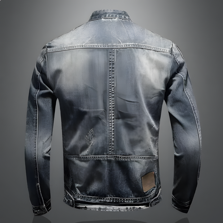Cora | Homem Jaqueta Jeans Retro