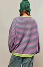 Zinnia | Camisola Oversized às Riscas