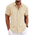 Yasmin | Camisa de Linho Masculina Regular Fit