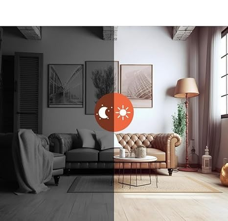 Câmera de segurança WiFi HD 1080P sem fio impermeável com deteção de movimento