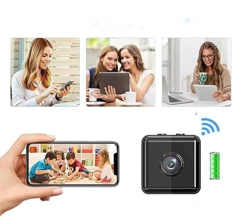 Câmera de segurança WiFi HD 1080P sem fio impermeável com deteção de movimento