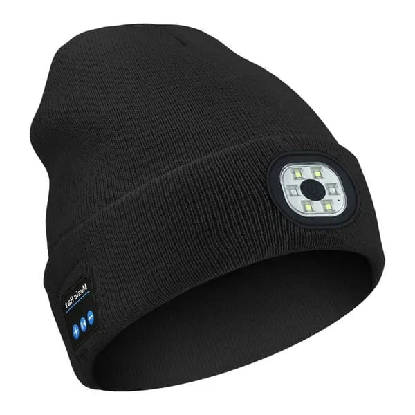 Anneke | Gorro Bluetooth LED 3 em 1 Unissex