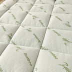 Honor | Topper de Colchão King Size | Bambu Viscose, Suporte Lombar | Frescura e Conforto