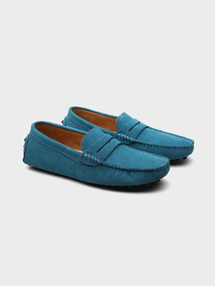 Lux | Mocassins Camurça Slip-On