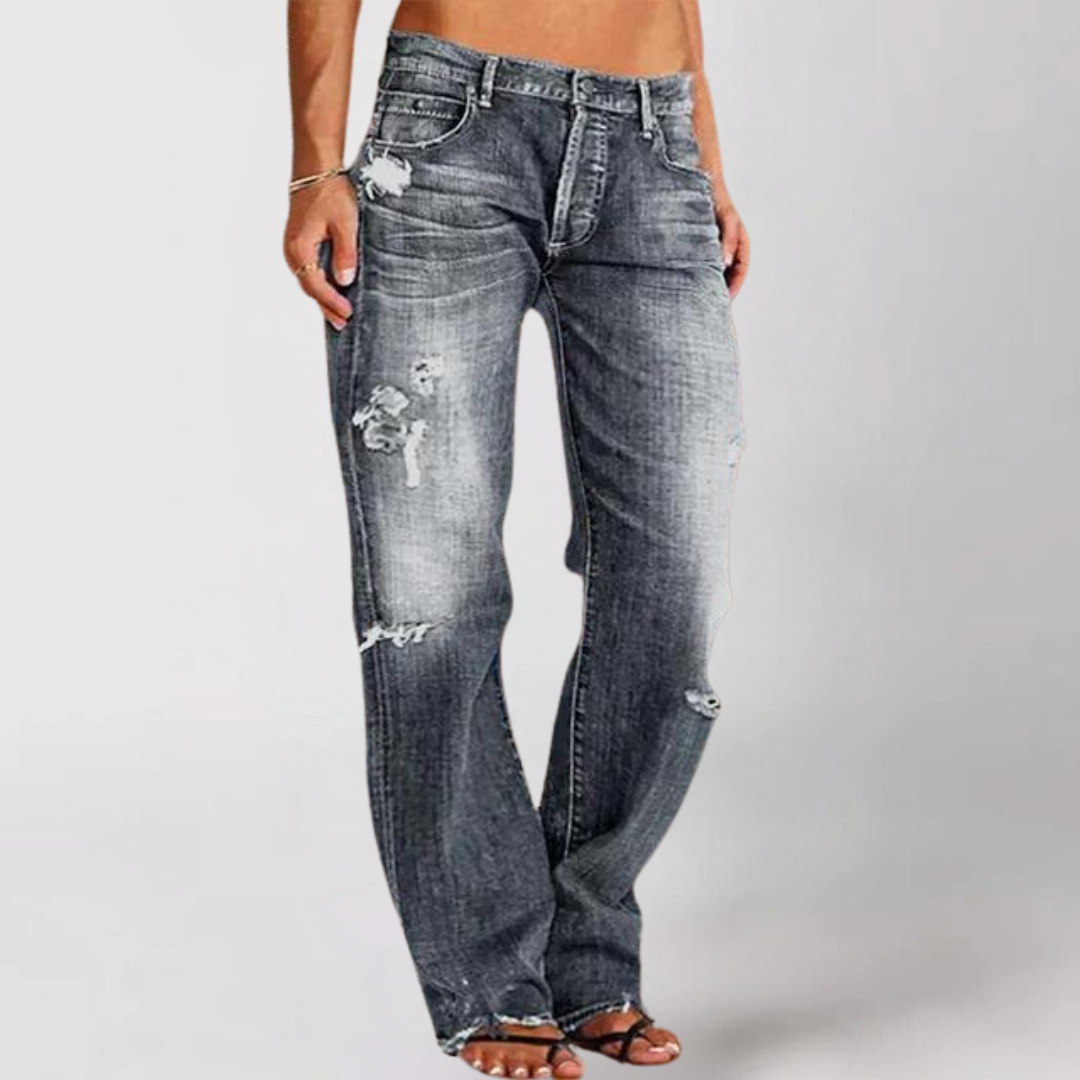 Sorrel | Calças Jeans Femininas Perna Larga Relaxed