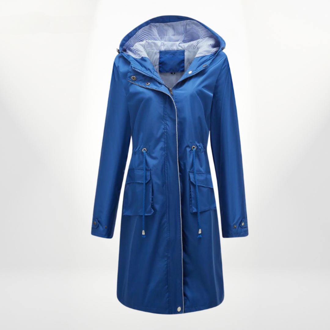 Wren | Casaco Anorak Feminino com Capuz Comprimento Médio