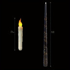 Giselle | Velas LED Flutuantes sem Chama | 12 Unidades com Controlo Remoto | Decoração Natal e Halloween