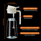 Halcyon | Spray de Azeite 2 em 1 | Frasco de Vidro 470ml | Cozinha Saudável
