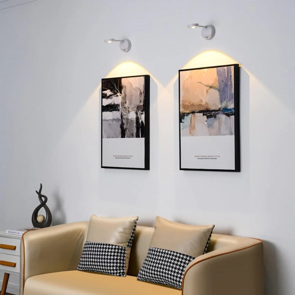 Holofote LED sem Fios | Sensor de Movimento, 360°, Regulável | Kaia