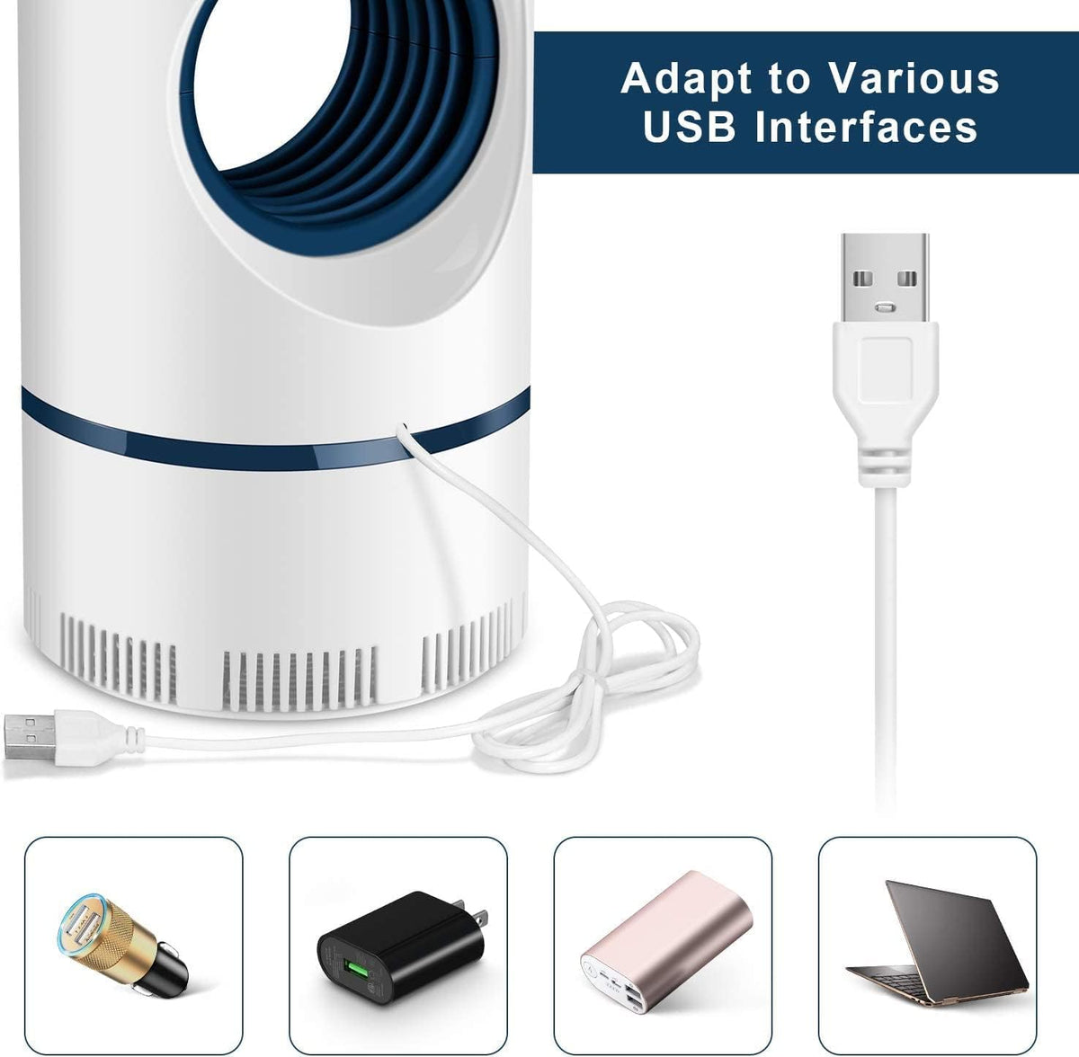 Aria | Armadilha UV para Mosquitos e Moscas Uso Interno Externo