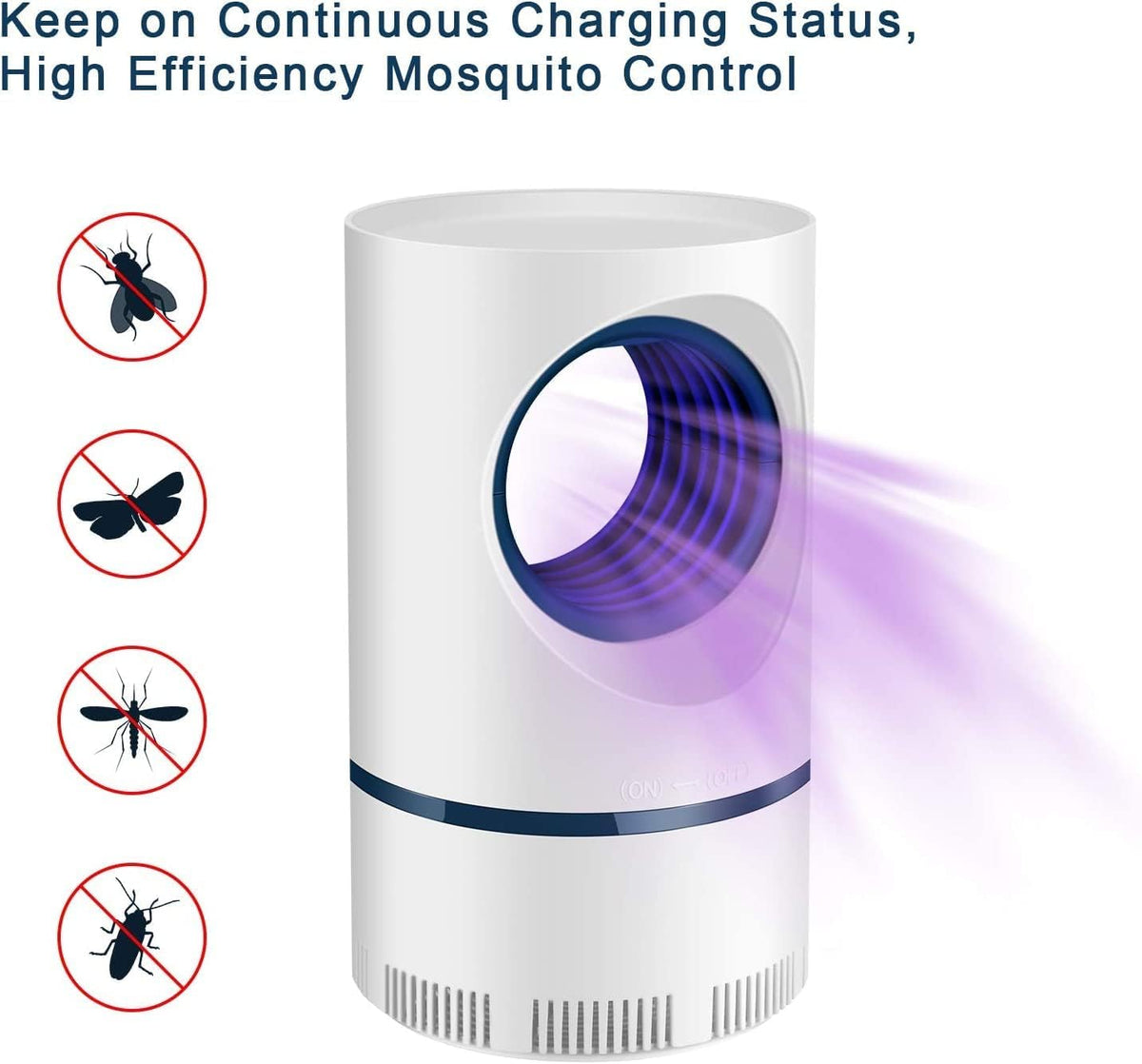 Aria | Armadilha UV para Mosquitos e Moscas Uso Interno Externo