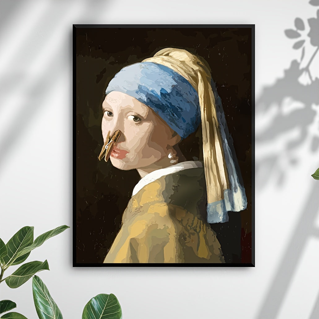 Vera | Poster de Parede para Casa de Banho | Engraçado, Impermeável | 40x29cm