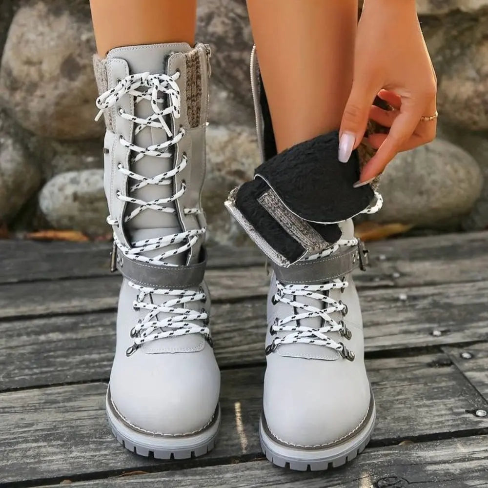Anouk | Botas Ortopédicas Antiderrapantes Impermeáveis Inverno