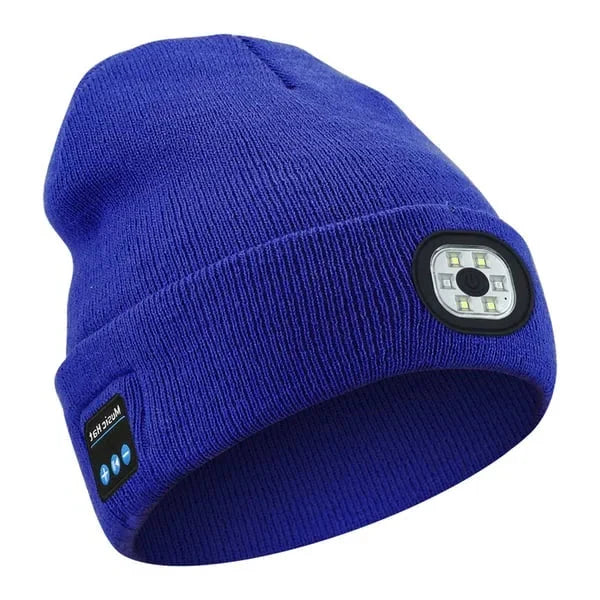 Anneke | Gorro Bluetooth LED 3 em 1 Unissex
