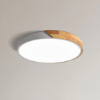Candeeiro de Teto LED | Design Escandinavo, Madeira Natural | Dahlia
