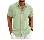 Yasmin | Camisa de Linho Masculina Regular Fit