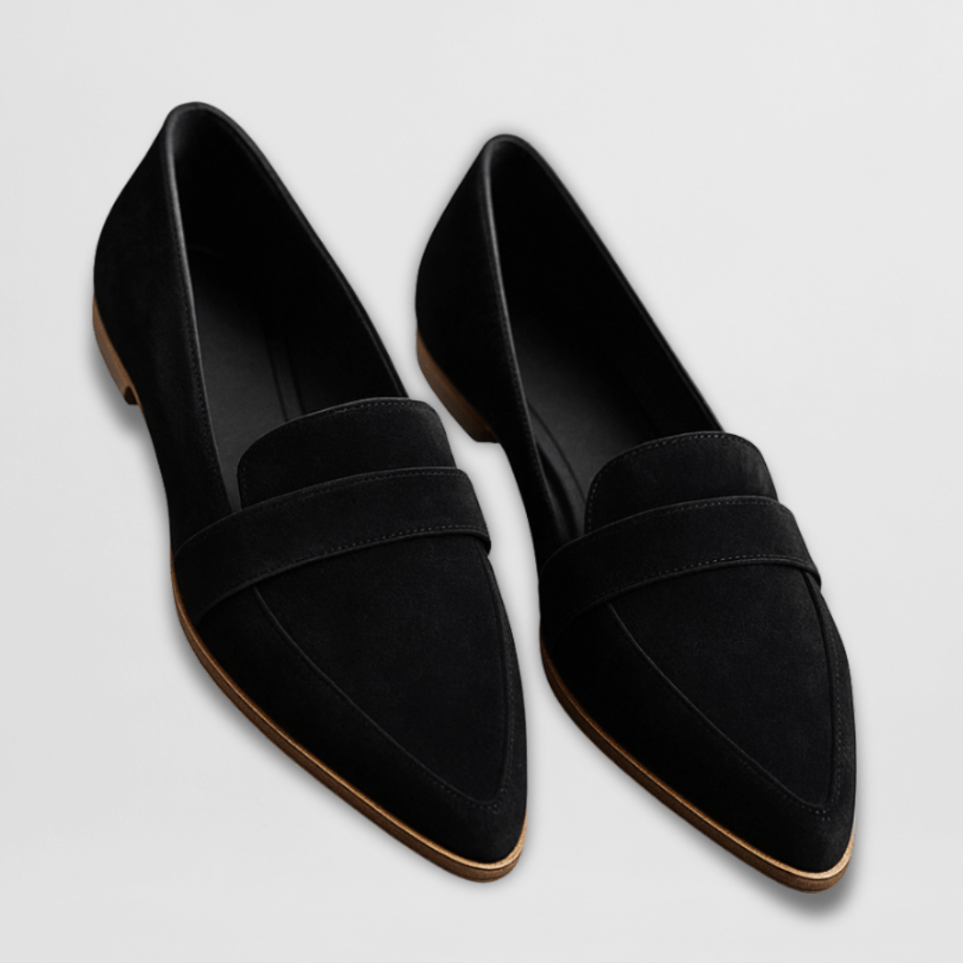 Kestrel | Mocassins Femininos Camurça Ortopédicos