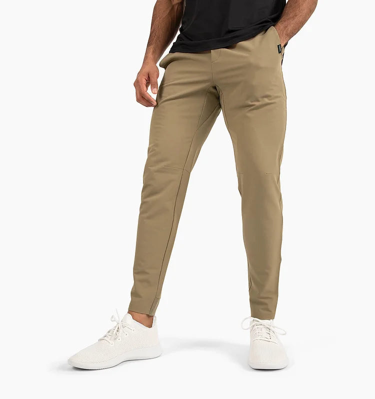 Calças de Fato Masculinas | Tecido Stretch Elástico | Escritório e Lazer