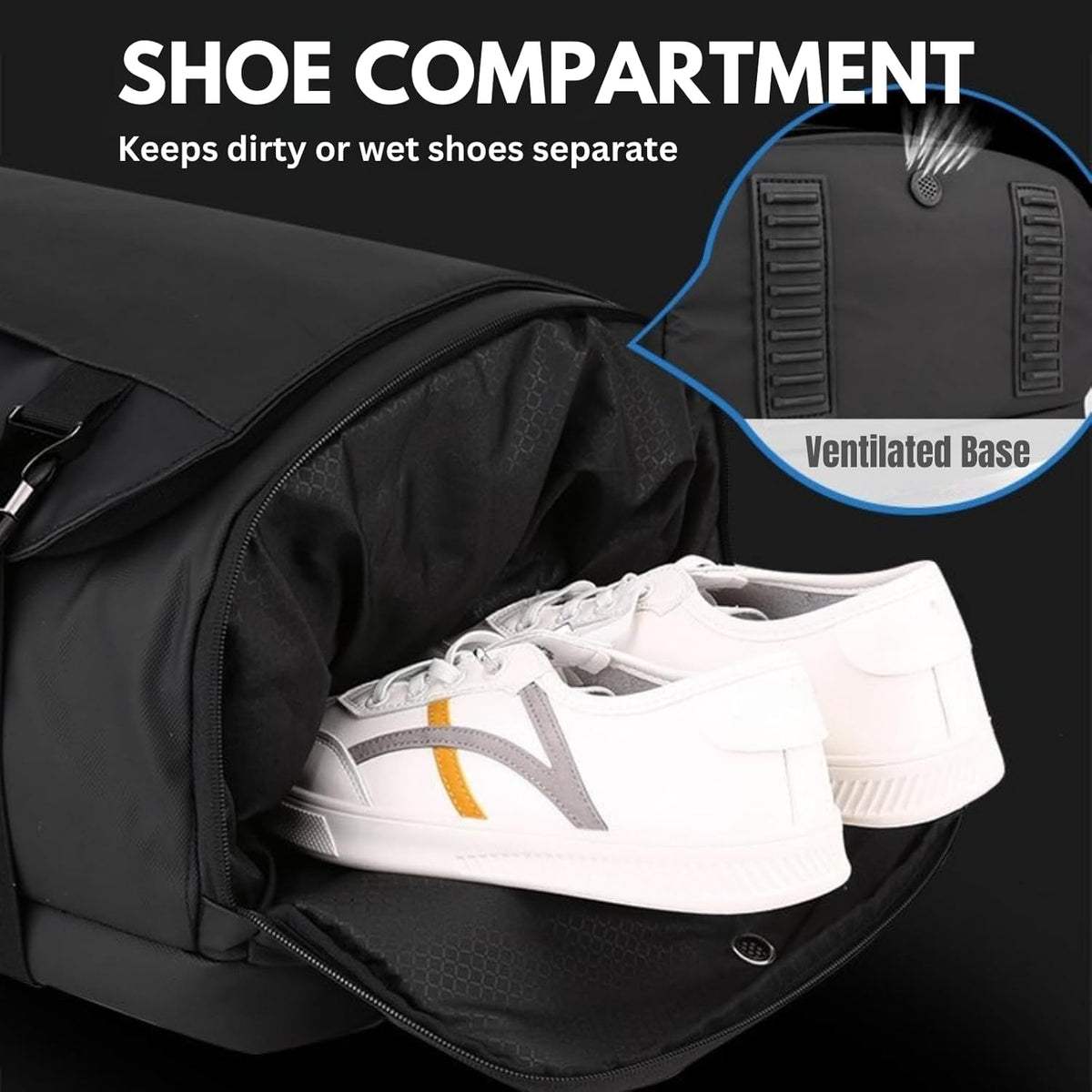 Mochila para Laptop 15" | Impermeável, Abertura Lateral & USB-C | Anouk