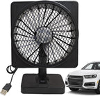 Xena | Ventilador de Carro USB 12V | 360° Rotação, Silencioso | Compacto