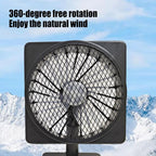 Xena | Ventilador de Carro USB 12V | 360° Rotação, Silencioso | Compacto