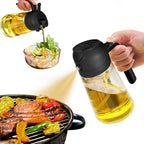 Halcyon | Spray de Azeite 2 em 1 | Frasco de Vidro 470ml | Cozinha Saudável