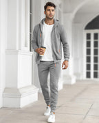 Fato de Treino Masculino | Slim-Fit, Respirável, Elástico | Iris