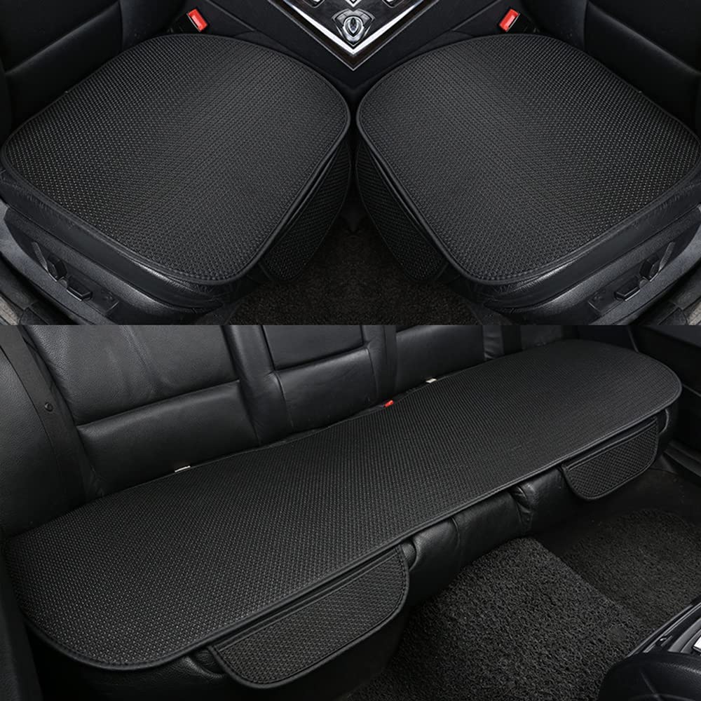 Yasmin | Capas de Assento para Carro | Conjunto 3 Peças, Antiderrapante, Efeito Massagem