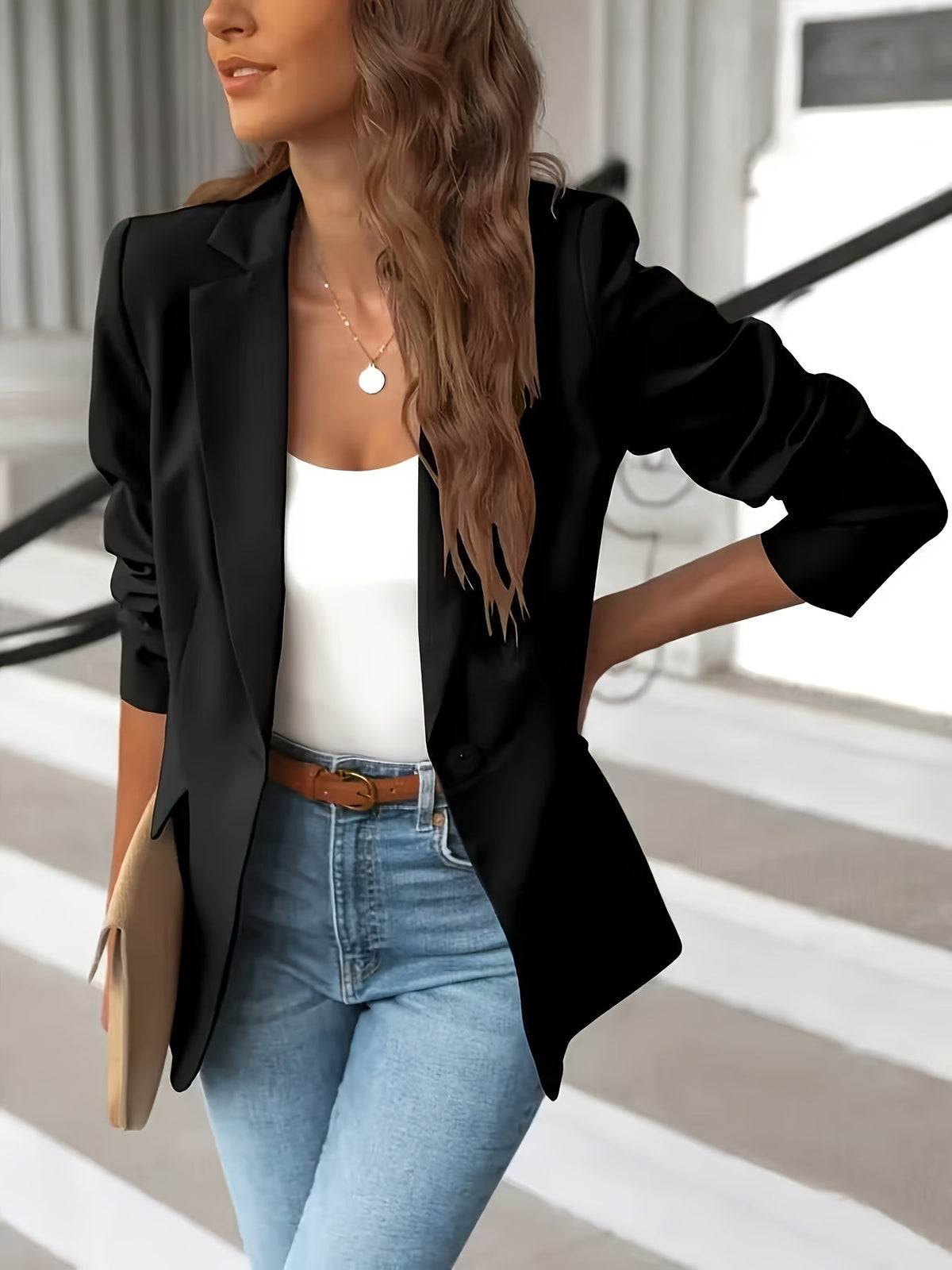 Blazer Feminino | Estruturado, Corte Elegante | Casual, Social e Trabalho