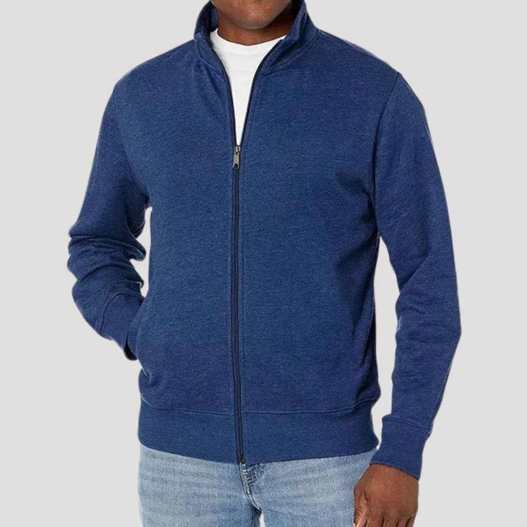Neela | Homem Casaco Casual com Fecho de Correr