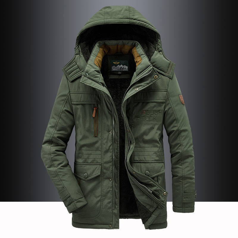 Maren | Homem Parka de Inverno com Capuz Ajustável