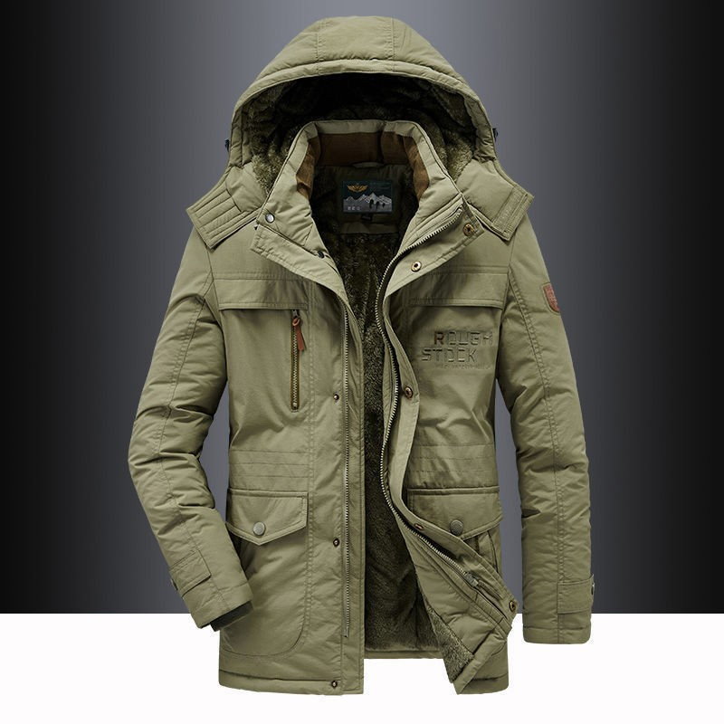 Maren | Homem Parka de Inverno com Capuz Ajustável