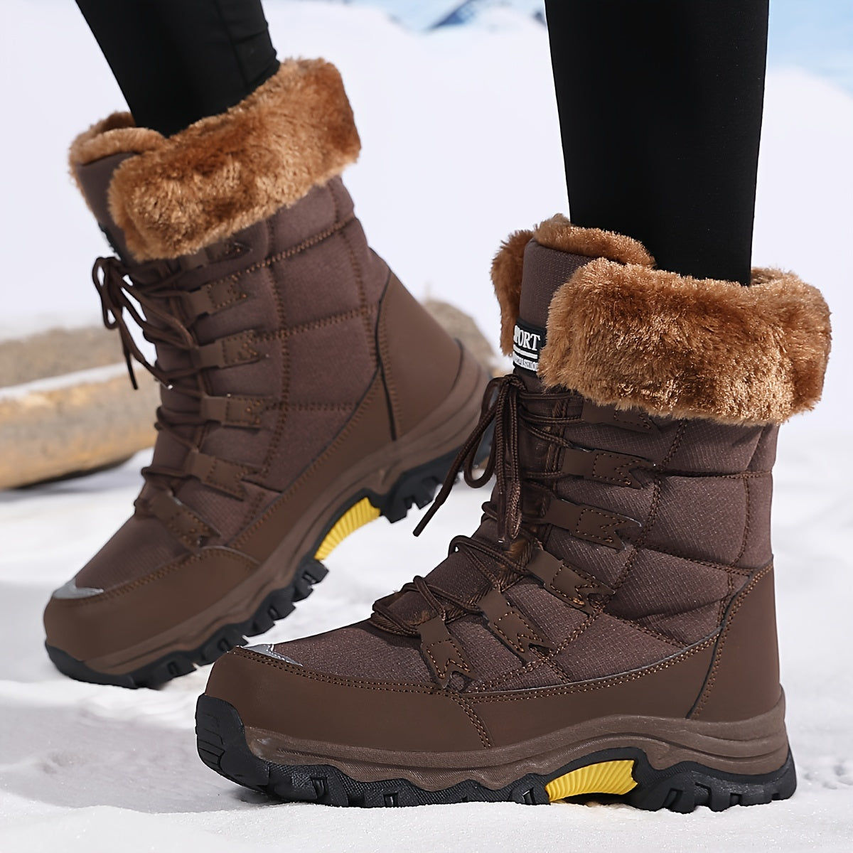 Greta | Botas de Inverno Femininas Impermeáveis Forradas