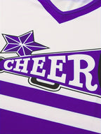 Calla | Conjunto de Cheerleading Infantil | Animação, Esporte | Saia, Top e Pompons