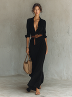 Romy | Vestido Longo Boho Feminino Estampado