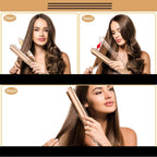 Marlow | Modelador de Cabelo 2 em 1 | Prancha e Modelador de Cachos | Aquecimento 30s, 4 Temperaturas