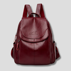 Wenna | Mochila de Couro Antifurto Feminina
