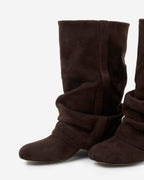 Lux | Botas Cano Alto Femininas Slouchy Salto Oculto