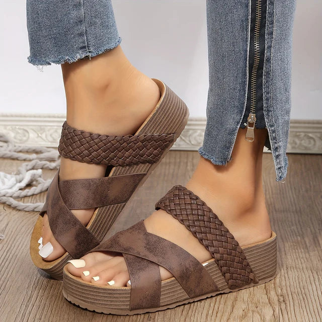 Sandálias Femininas Ortopédicas | Verão, Conforto Premium