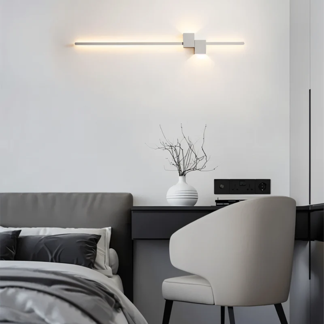 Candeeiro de Parede LED | Design Minimalista, Interior | Hazel