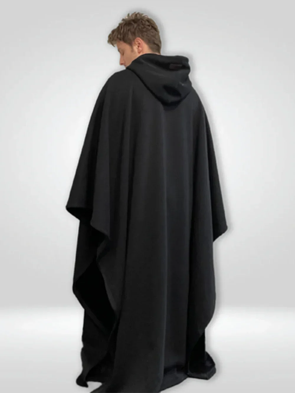 Mulher Hoodie Manta Oversized com capuz, fit amplo e acolhedor