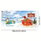 Embla | Kit 12 Cartões de Felicitações Diamond Painting Natal Ano Novo