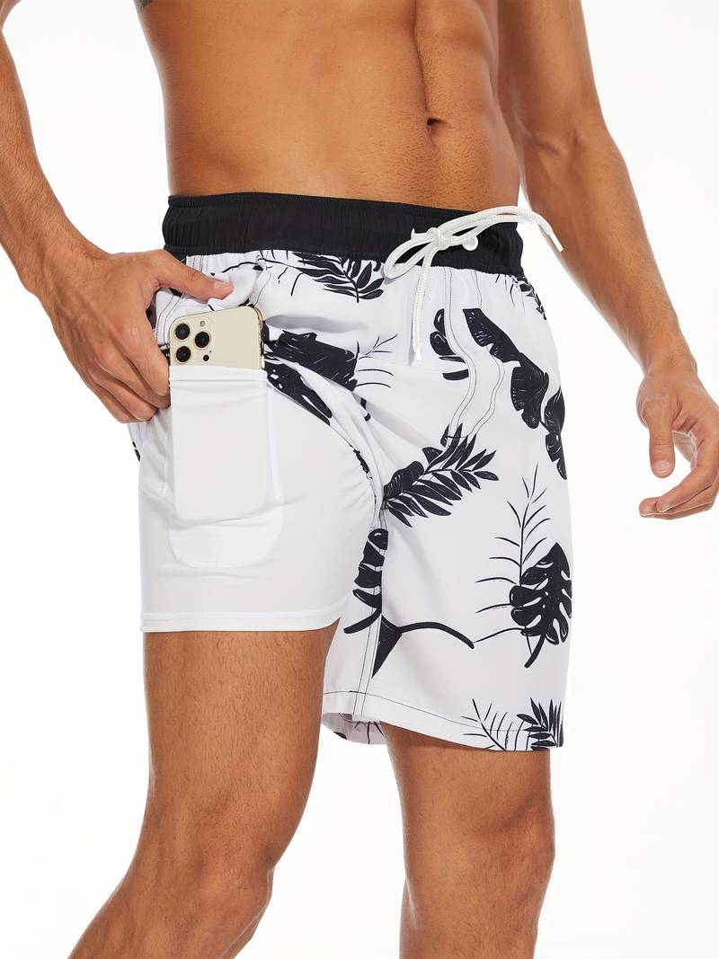 Marlow | Calções de Praia Masculinos Secagem Rápida